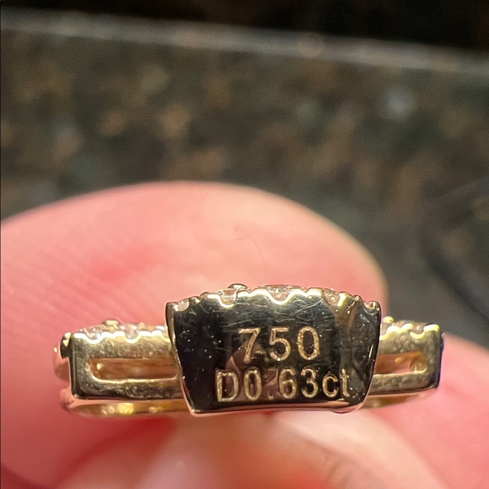 18K Diamond, Yellow gold, Solid gold Cross, about 17.8 x 13.7mm 14k GOLD CHAIN - Picture 15 of 17